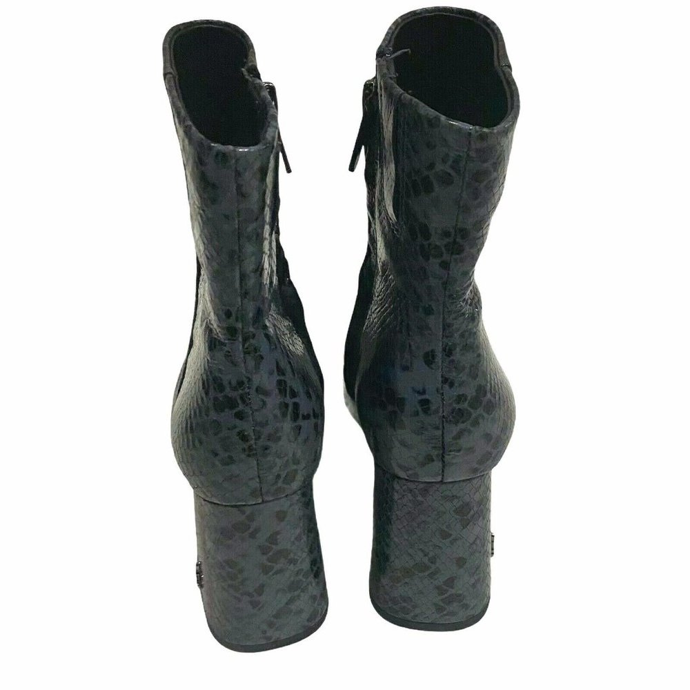 Sam Edelman Python Print Leather Booties,8 M,New,… - image 5